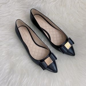Cole Haan Tali Bow Skimmer Flat Size 6.5